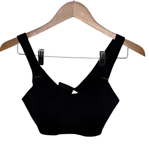 lululemon athletica Other - Lululemon Black Full Support Convertible Sports Bra Women Size D32 BLEMISH